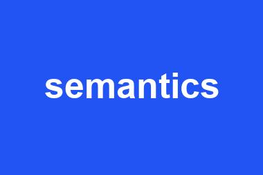 semantics