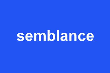 semblance