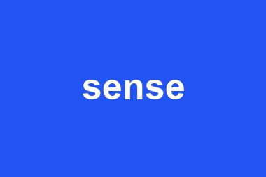 sense