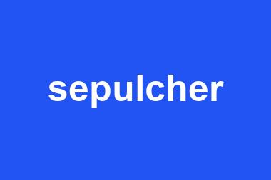 sepulcher