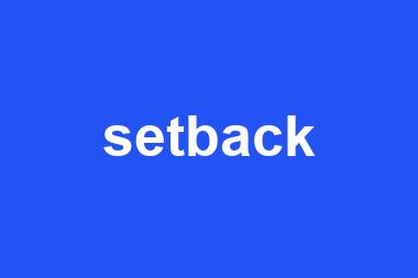 setback