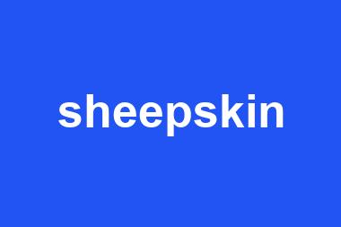 sheepskin