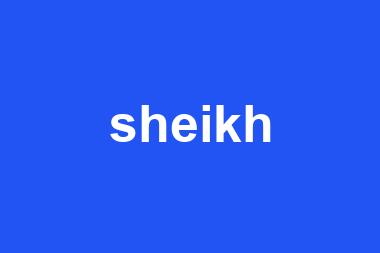 sheikh