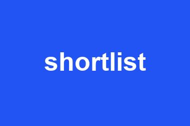 shortlist