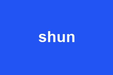 shun