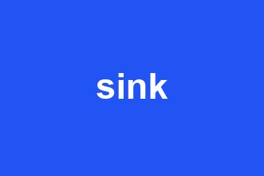 sink