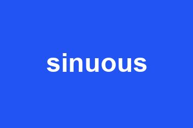 sinuous