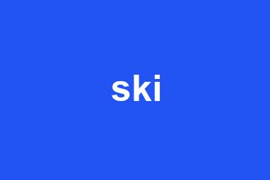 ski