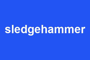 sledgehammer