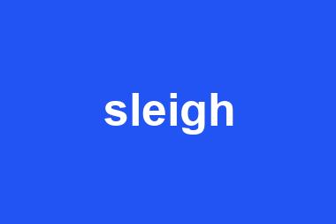 sleigh