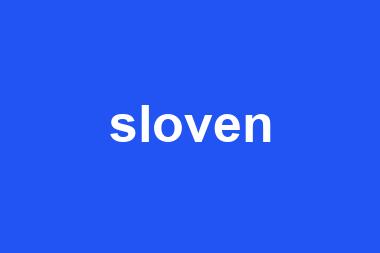 sloven