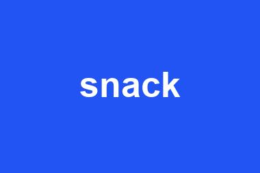 snack