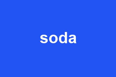 soda