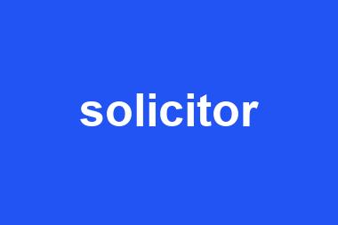 solicitor