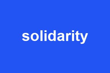 solidarity