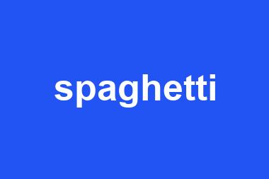 spaghetti