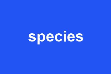 species