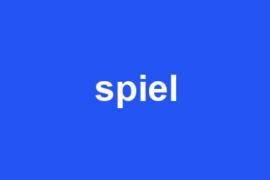 spiel