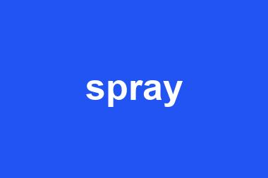 spray