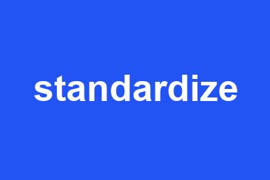 standardize