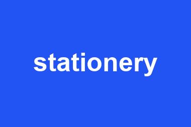 stationery