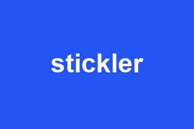 stickler