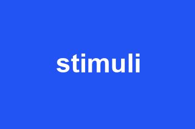 stimuli