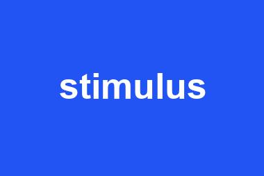 stimulus