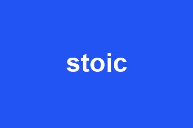 stoic