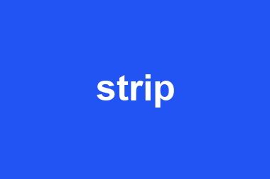 strip