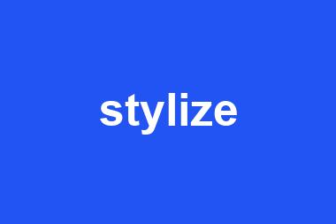 stylize