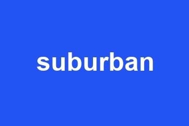 suburban