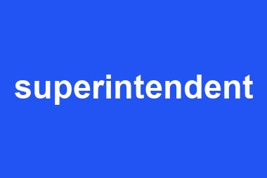 superintendent