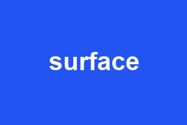 surface