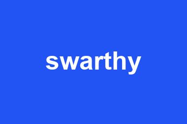 swarthy