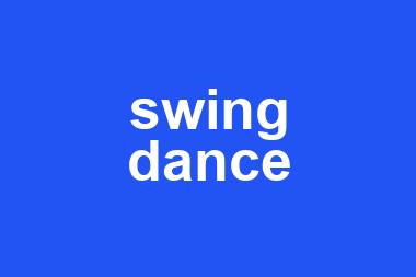 swing dance