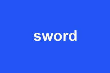 sword