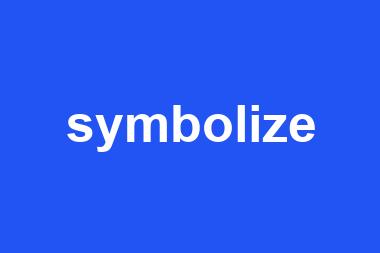 symbolize