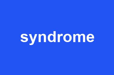 syndrome