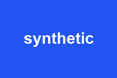 synthetic