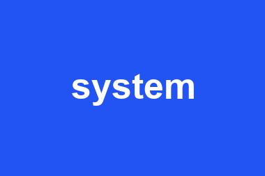 system