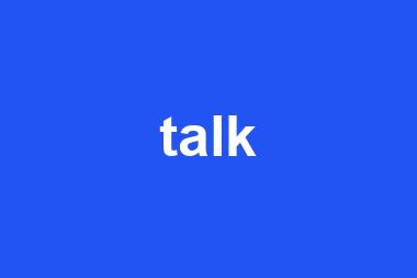 talk