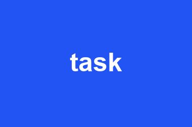 task