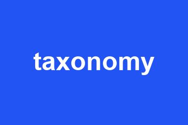 taxonomy