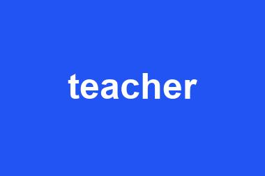 teacher