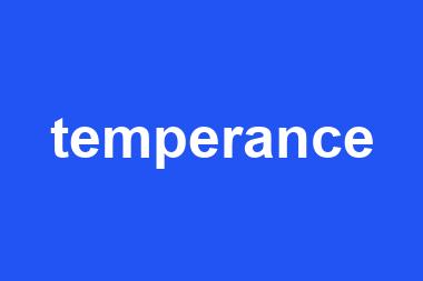 temperance