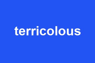 terricolous