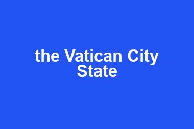 the Vatican City State