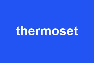 thermoset