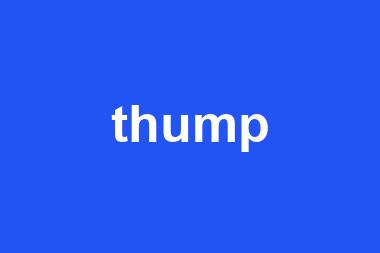 thump